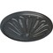 Ekena Millwork Brontes Ceiling Medallion (Fits Canopies up to 3 5/8"), Hand-Painted Pewter, 25 1/2"OD x 5 1/2"P CM25BRPES - alternate 2